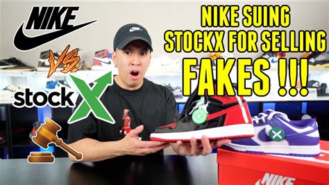 stockx nike fakes|stockx nike lawsuit.